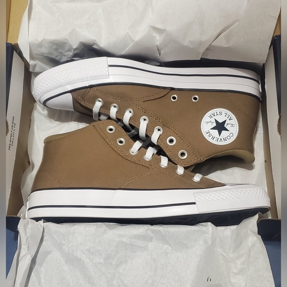 Converse CTAS Malden Street Vintage Mid, New In Box!      Mens 9.5 / Womens 11.5 - Picture 8 of 9